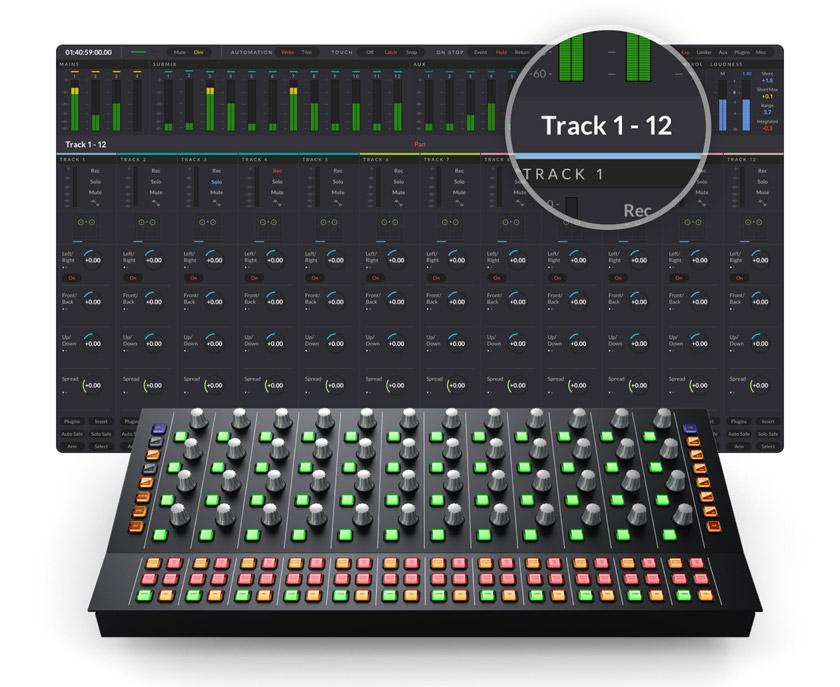 In-Line Channel Control Mode